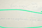 Lousa onde o professor escreveu o insulto. (Foto: Reprodução/UOL)