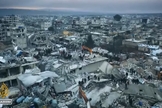 Síria depois do terremoto. (Foto: Captura de tela/YouTube Al Jazeera)