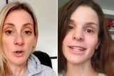 Jenn e Hannah, ex-médiuns salvas pela graça de Jesus. (Foto: YouTube/Jenn EXpsychic/TikTok/MustardSeedHannah)