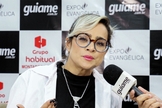 Daniela Araújo na Expoevangélica 2023. (Foto: Marcos Paulo Correa/Guiame)