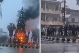 O ataque ocorreu em Al-Suqaylabiyah, na Síria. (Foto: Reprodução/Greek City Times)