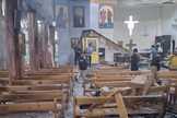 Ataque terrorista deixou pelo menos 20 mortos em igreja na Síria. (Foto: Captura de tela/YouTube/Telly Guru)
