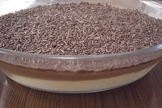 Tortinha de chocolate com coco