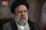 Presidente do Irã, Ebrahim Raisi. (Foto: Captura de tela/YouTube/60 Minutes)
