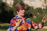 Cindy Jacobs durante entrevista em Jerusalém. (Foto: CBN News)