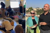 Heidi Baker e seu grupo permanecem em Israel. (Captura de tela/Instagram/Heidi Baker)