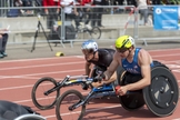 Daniel Romanchuk é detentor do recorde mundial nos 5000m T54 masculinos. (Foto: Urs Sigg and team)