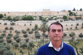 Jair Bolsonaro, eleito novo presidente do Brasil, durante viagem a Israel. (Foto: Reprodução)