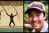 John Allen Chau foi recebido a flechadas pela tribo, mas continuou andando e depois teve uma corda amarrada em seu pescoço e foi arrastado pela praia. (Foto: PageSeven)