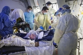 Profissionais de saúde se prontificam a manter rodízio para atender pacientes com Covid-19 em hospital de Campanha da Samaritan's Purse. (Foto: Samaritan's Purse)