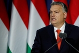 O primeiro-ministro húngaro, Viktor Orban, discursa em Budapeste, na Hungria. (Foto: Reuters/Bernadett Szabo)