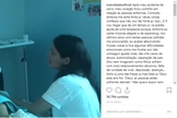 Marcela Taís visitou Julia, de 12 anos, que está com câncer em estágio terminal, internada em um hospital de Brasília. (Imagem: Instagram - Reprodução)
