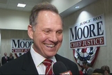 Roy Moore é chefe do Tribunal Superior do Alabama (EUA)