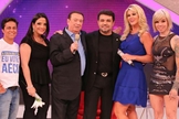 Thammy Miranda, Val Marchiori, Penélope e Lydia Sayeg entrevistaram Feliciano no quadro “Elas Querem Saber”, mediado pelo apresentador do programa.