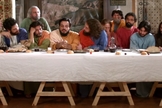 Porta dos Fundos satiriza a Última Ceia, realizada por Jesus Cristo, com seus discípulos.