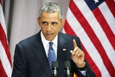 Presidente dos Estados Unidos, Barack Obama.