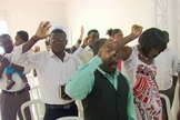 Atualmente, cerca de 45 haitianos vivem no município de Andradas (MG). (Imagem: EPTV / Repdrodução)