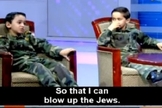 O episódio foi exibido pela TV Al-Aqsa, o canal oficial do Hamas, organização jihadista que governa Gaza. (Foto: WND)
