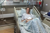 Marike Veldman é enfermeira e trabalhou em Israel, cuidando de crianças necessitadas - tanto judias como palestinas (Foto: Alfred Muller)