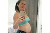Claudineia estava grávida de nove meses quando ela e o bebê foram baleados. (Foto: Arquivo Pessoal)