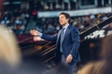 Pastor Joel Osteen durante ministração numa igreja em São Francisco, na Califórnia. (Foto: Vinh Luong/Joel Osteen Ministries)