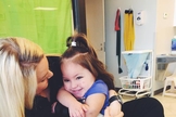 Sarah Rodriguez enfrentou um grande desafio com sua filha, Ellis. (Foto: Reprodução/Facebook)