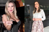 Andressa Urach fez um comparativo de suas roupas no passado e as atuais. (Foto: Reprodução/Instagram)