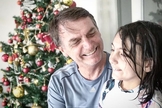 Presidente eleito Jair Bolsonaro junto com a filha mais nova, Laura. (Foto: Reprodução/Instagram)