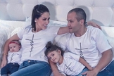 Bella Falconi e família: unidos pela fé em Jesus. (Foto: Reprodução/Instagram)