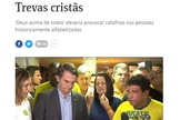 Artigo de Hélio Scwartsman compara cristãos a terroristas. (Imagem: Reprodução)