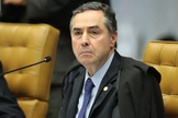 Ministro Luís Roberto Barroso durante sessão no Supremo Tribunal Federal. (Foto: Carlos Moura/SCO/STF)