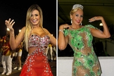 Andressa Urach e Angela Bismarchi deixaram o Carnaval para trás. (Foto: Paduardo/ AgNews|Carol Grosskopf/ MF Models Assessoria)