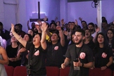 Jovens participam do IDE 2019 na AD Missão, em Toronto. (Foto: Reprodução/MGD)