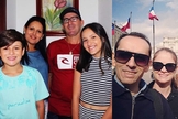 As vítimas são uma família de quatro pessoas, além do irmão e cunhada da mãe da primeira família. (Foto: Reprodução/Facebook)