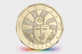 “Moeda da Igualdade” tem valor de US$ 1. (Foto: Reprodução/CanadianMint)