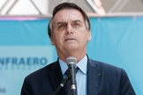 Presidente Jair Bolsonaro participa de evento da Assembleia de Deus em Goiânia. (Foto: Reprodução/Alan Santos)
