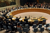 Plenário da ONU em votação. (Foto: Reprodução/Reuters)