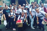 Cristãos compartilham a mensagem da Palavra de Deus nas ruas de Santo Domingo. (Foto: Reprodução/Meso America)
