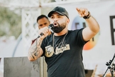 Luis Javier Ruiz contou sua história na Marcha da Liberdade, nos EUA. (Foto: Freedom March)