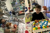 Brenden Scott passou um mês no hospital depois de ser atropelado em dezembro; hoje o menino está de volta recuperado. (Foto: Jennifer Scott)