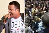 O cantor gospel Elyon Sosthenes foi baleado em tentativa de assalto. Nove pessoas se reconciliaram com Deus em oração no hospital. (Foto: Reprodução/Facebook)