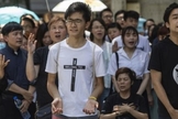 Grupos cristãos têm desempenhado um papel significativo nos protestos de Hong Kong. (Foto: Reprodução/BBC)