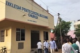 Fachada da Igreja Pentecostal Blessing Church, em Chennai, na Índia. (Foto: Reprodução/Morning Star News)
