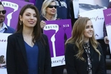 Joanna Duka e Breanna Koski à frente da Corte Suprema do Arizona em 22 de janeiro de 2019. (Foto: Ross D. Franklin / AP Photo)
