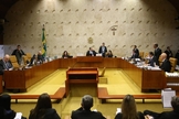 Plenário do Supremo Tribunal Federal, durante sessão. (Foto: Ailton de Freitas / Agência O Globo)