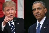 Trump e Obama em lados opostos também sobre adoção de crianças. (Foto: Reprodução/CNN)