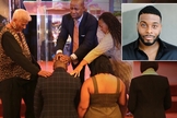 Kel Mitchell durante consagração pastoral no Spirit Food Christian Center. (Foto: Reprodução/Instagram)