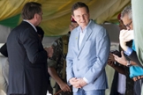 Prefeito do Rio de Janeiro, Marcelo Crivella, com o presidente Jair Bolsonaro na Vila Militar, no Rio de Janeiro. (Foto: Celso Pupo/Fotoarena/Folhapress)