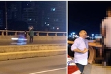 Momento em que pastor conversa com jovem prestes a tirar a vida. (Foto: Reprodução/Gospel Contei)
