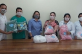 Os EPIs serão usados pelos profissionais de saúde que atuam na linha de frente do atendimento de casos suspeitos do novo Coronavírus. (Foto: Reprodução/HSM)